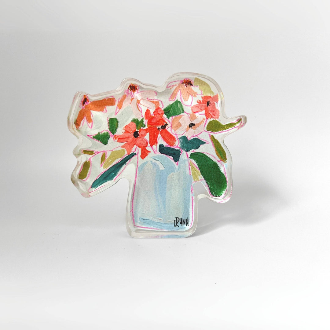 Wildflowers Acrylic Bloom Block - Something Splendid Co.