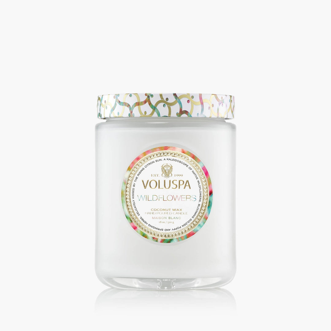 Wildflowers Large Jar Candle - Something Splendid Co.