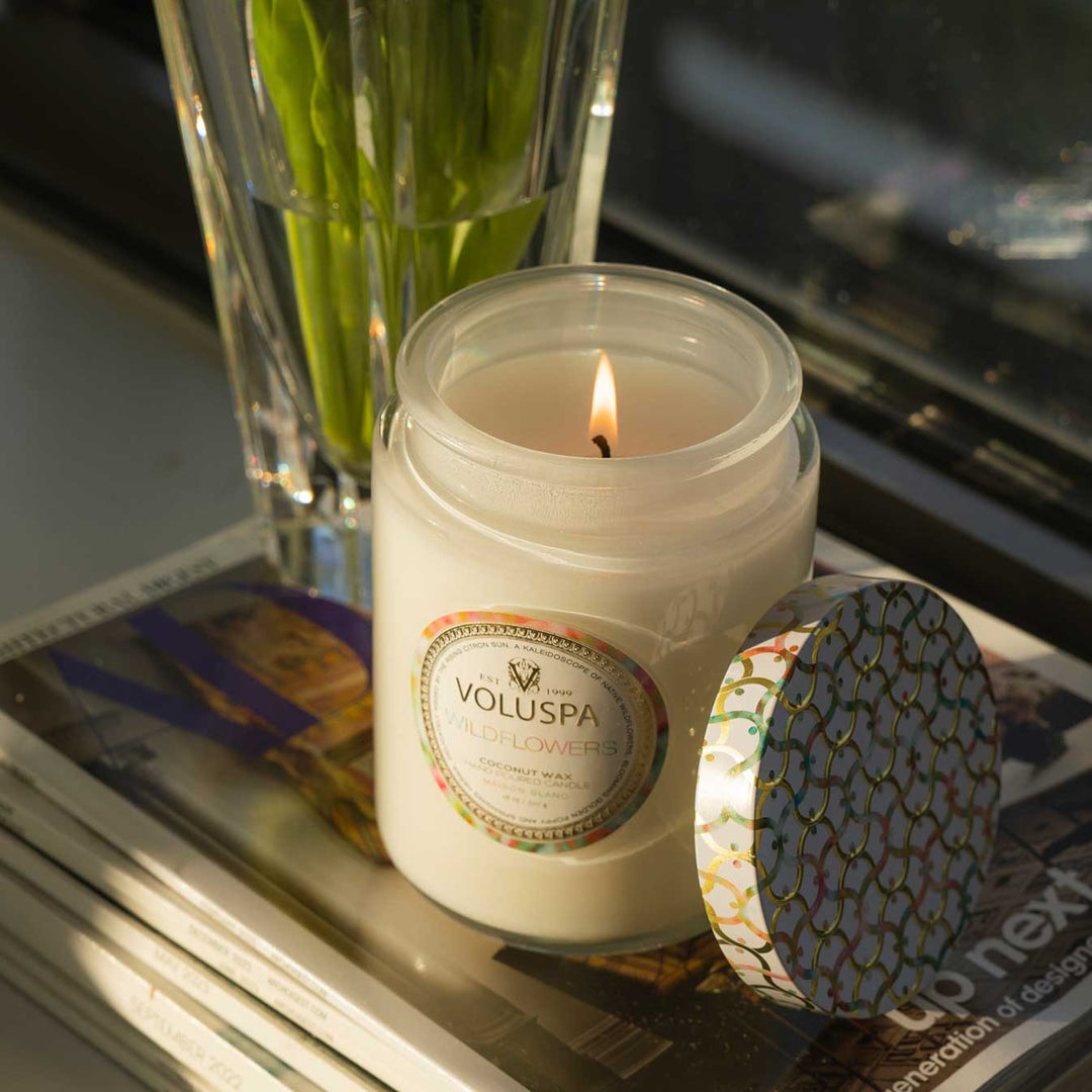 Wildflowers Large Jar Candle - Something Splendid Co.