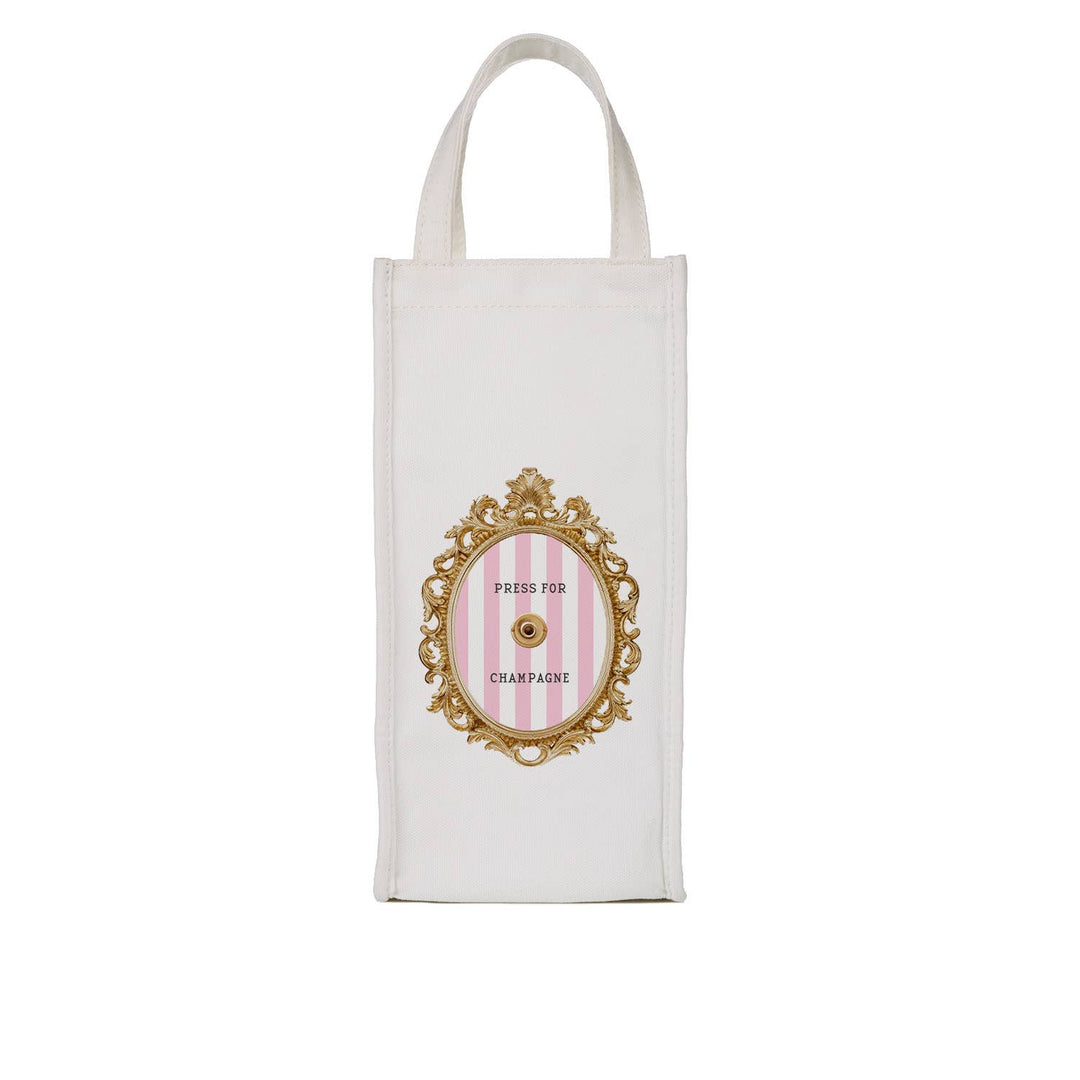 Wine Bag - Press for Champagne Stripe - Something Splendid Co.