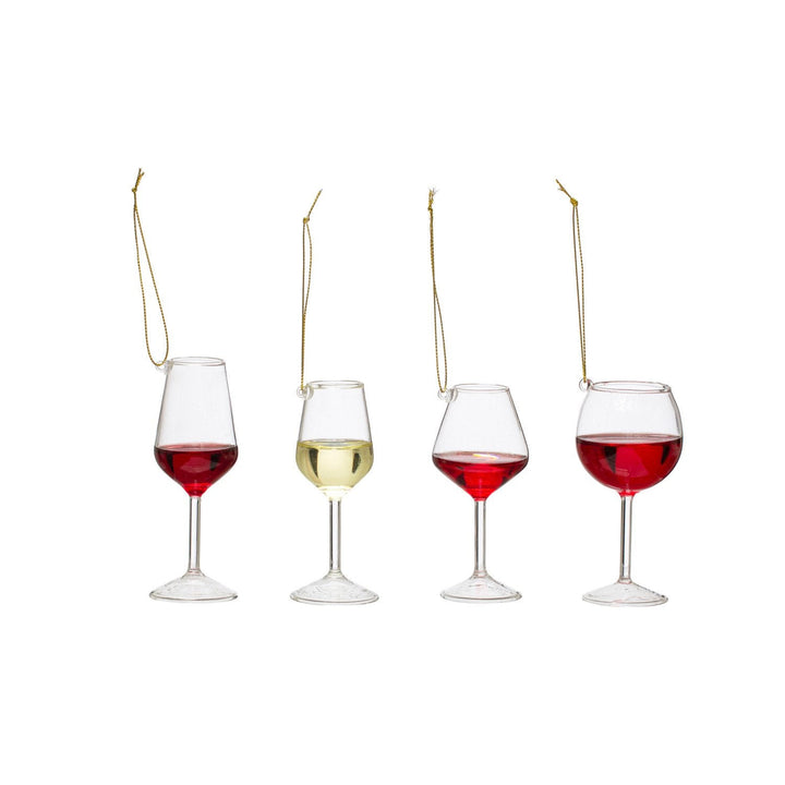 Wine Glass Ornament | 4 Styles - Something Splendid Co.