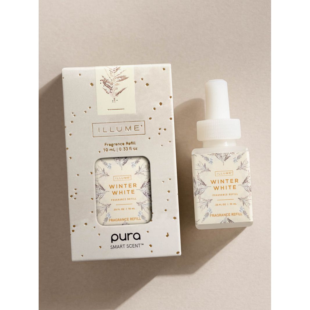 Winter White Fragrance Oil Diffuser | Pura Smart Vial - Something Splendid Co.