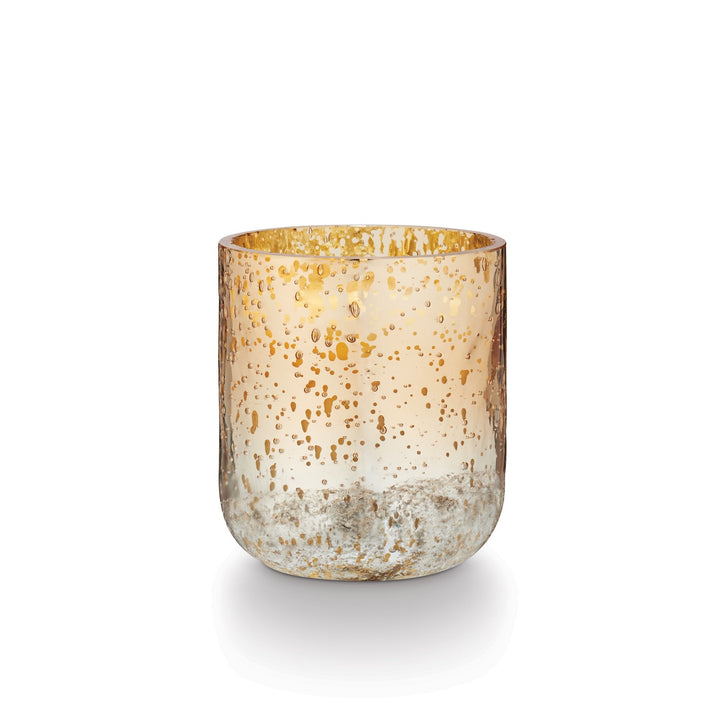 Winter White Small Radiant Glass Candle - Something Splendid Co.