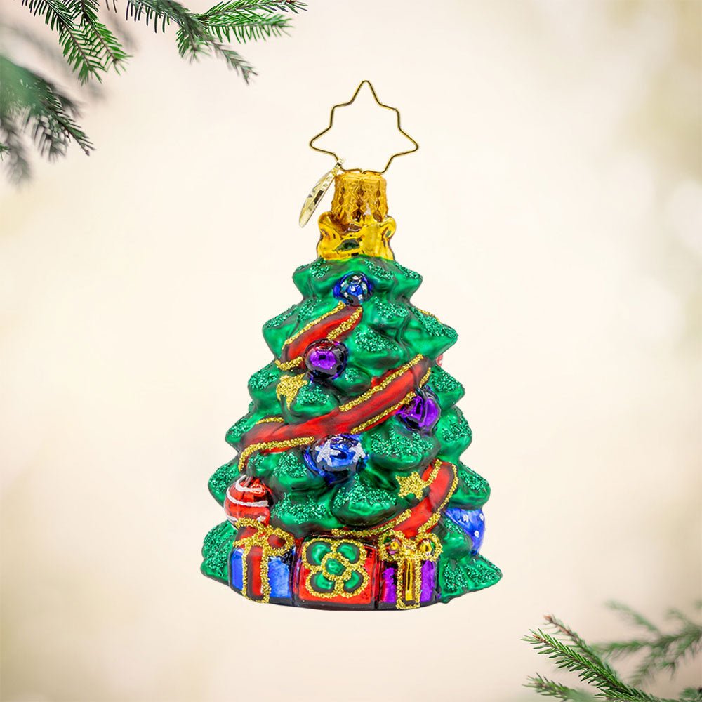 Wintery Tannenbaum Gem Ornament - Something Splendid Co.