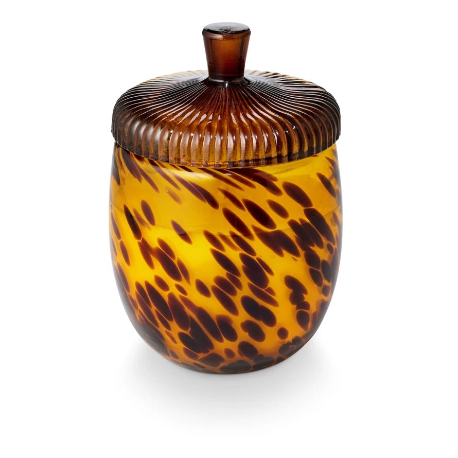 Woodfire Glass Acorn Candle - Something Splendid Co.