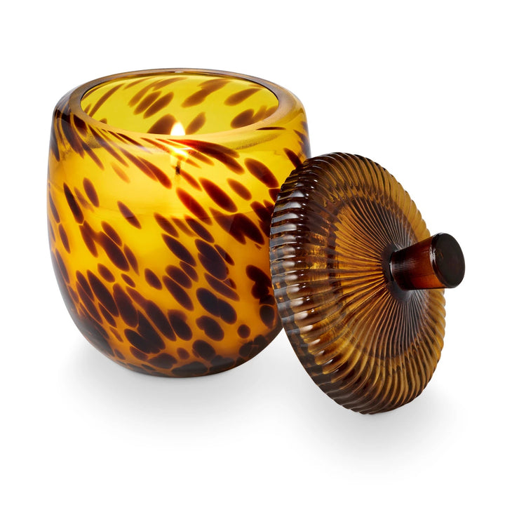 Woodfire Glass Acorn Candle - Something Splendid Co.