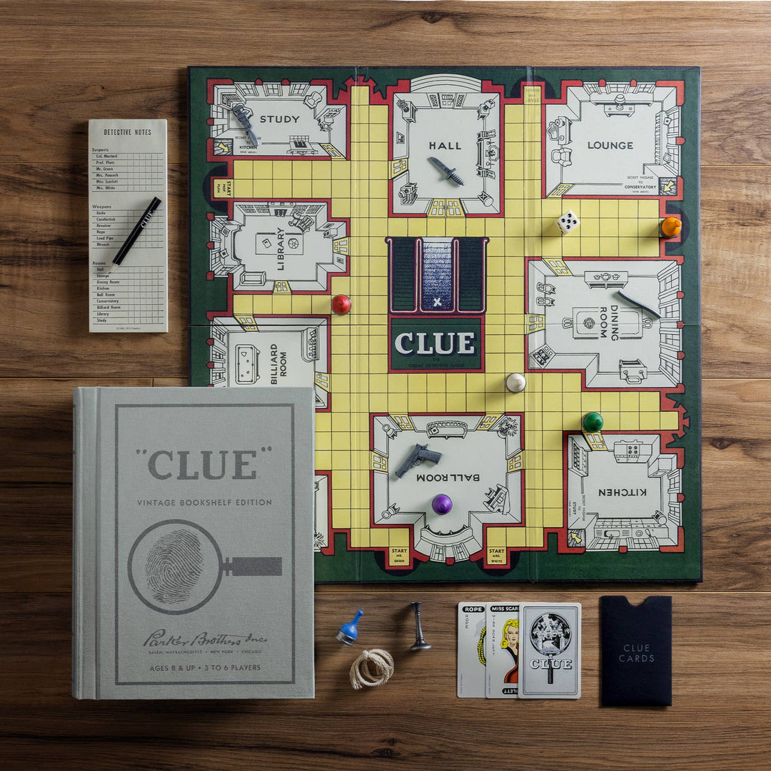 Clue Vintage Bookshelf Edition, view 3