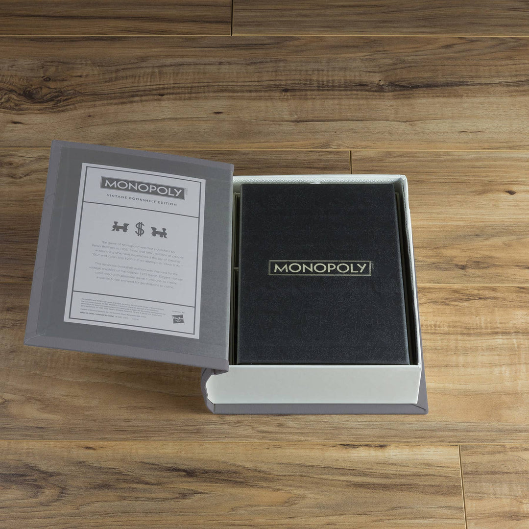 WS Game Company Monopoly Vintage Bookshelf Edition - Something Splendid Co.