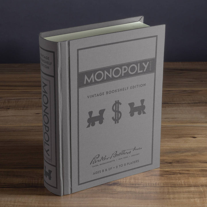 WS Game Company Monopoly Vintage Bookshelf Edition - Something Splendid Co.