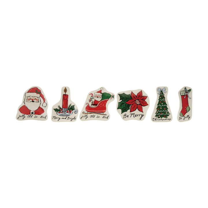 Holiday Stoneware Dish, 6 Styles