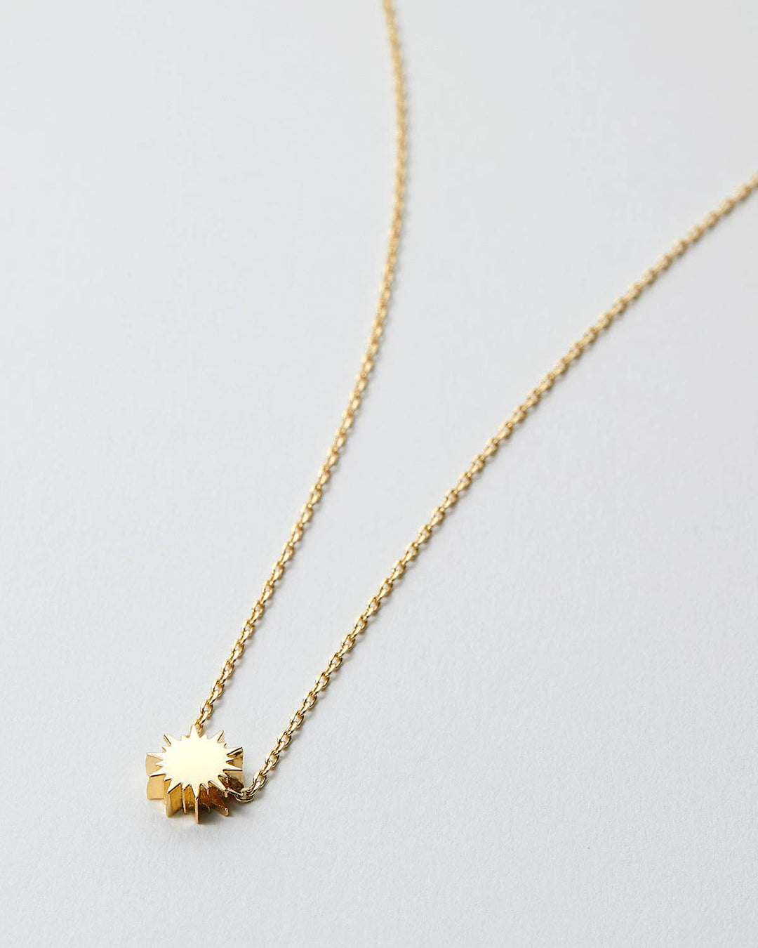 You Are My Sunshine Icon Necklace - 14k Gold - Something Splendid Co.