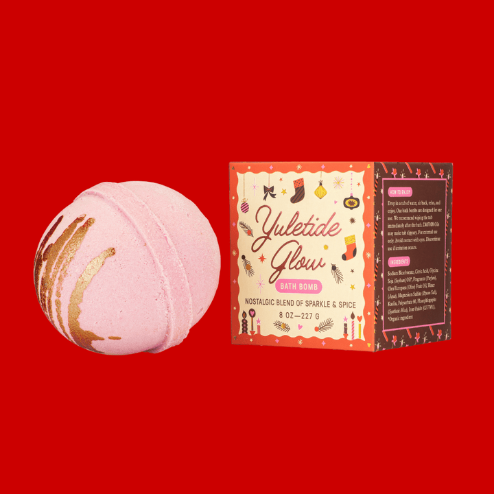 Yuletide Glow™ Bath Bomb | Holiday - Something Splendid Co.