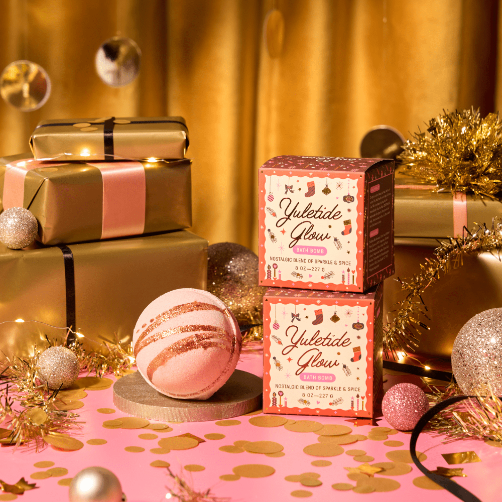 Yuletide Glow™ Bath Bomb | Holiday - Something Splendid Co.