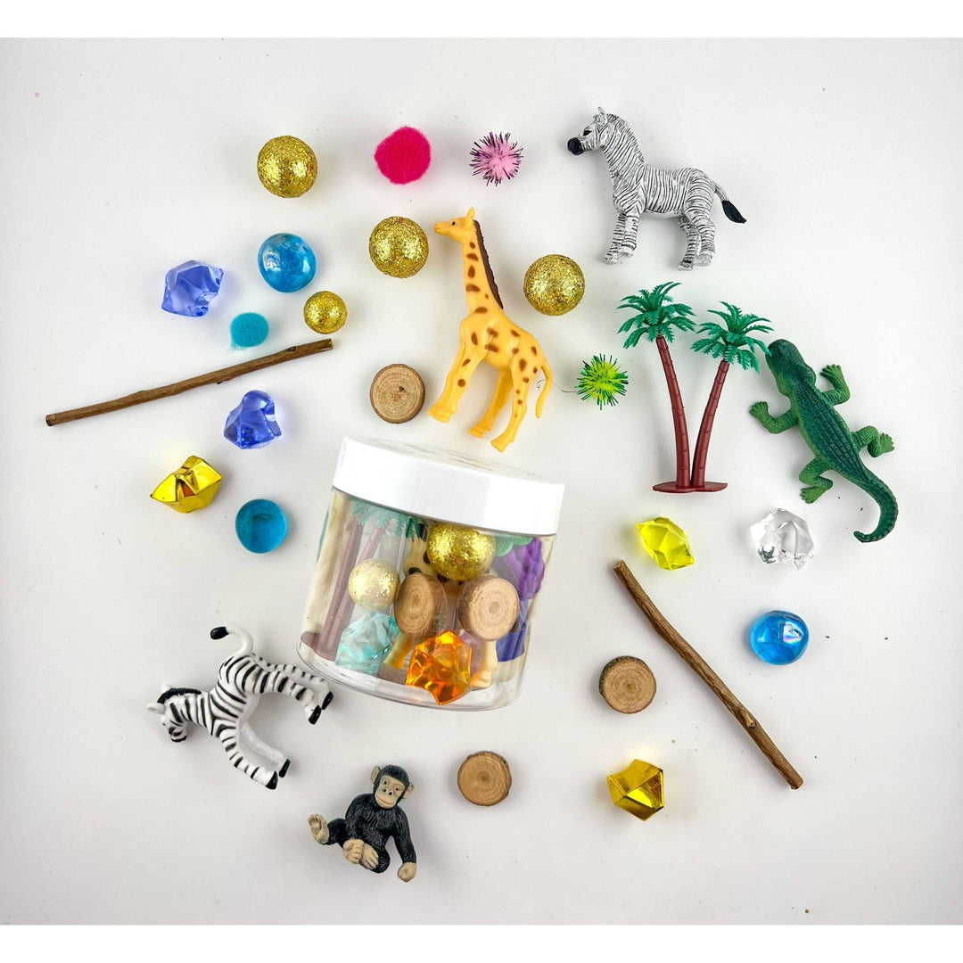 Zoo Sensory Jar - Something Splendid Co.