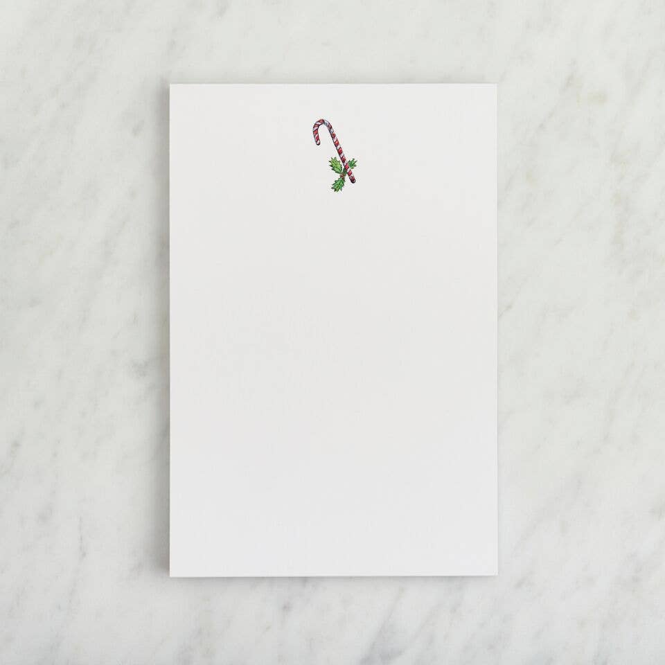 Candy Cane Notepad