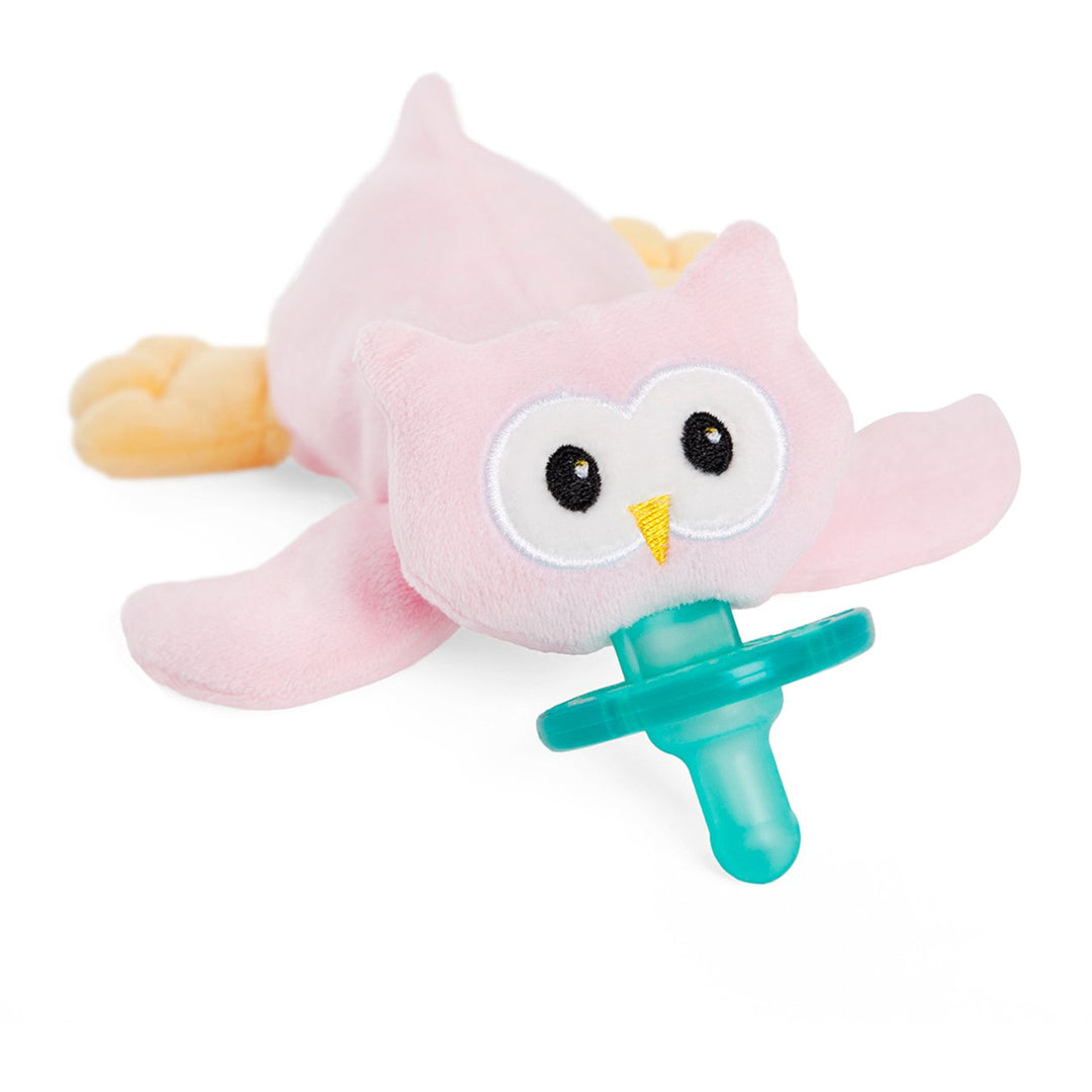 Pink Owl Pacifier.