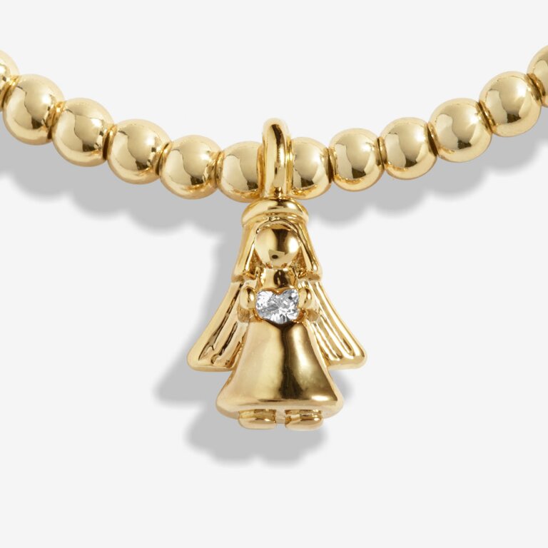 Gold A Little Guardian Angel Bracelet