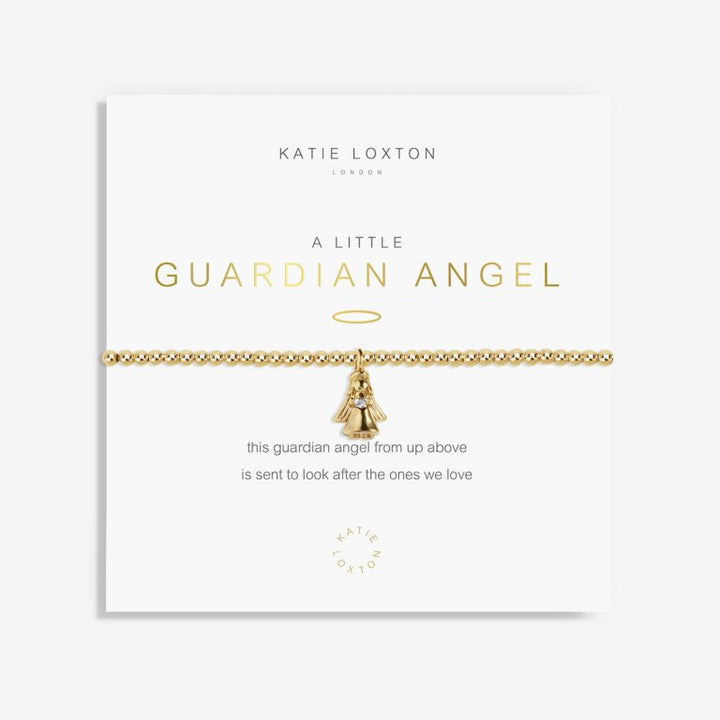 Gold A Little Guardian Angel Bracelet