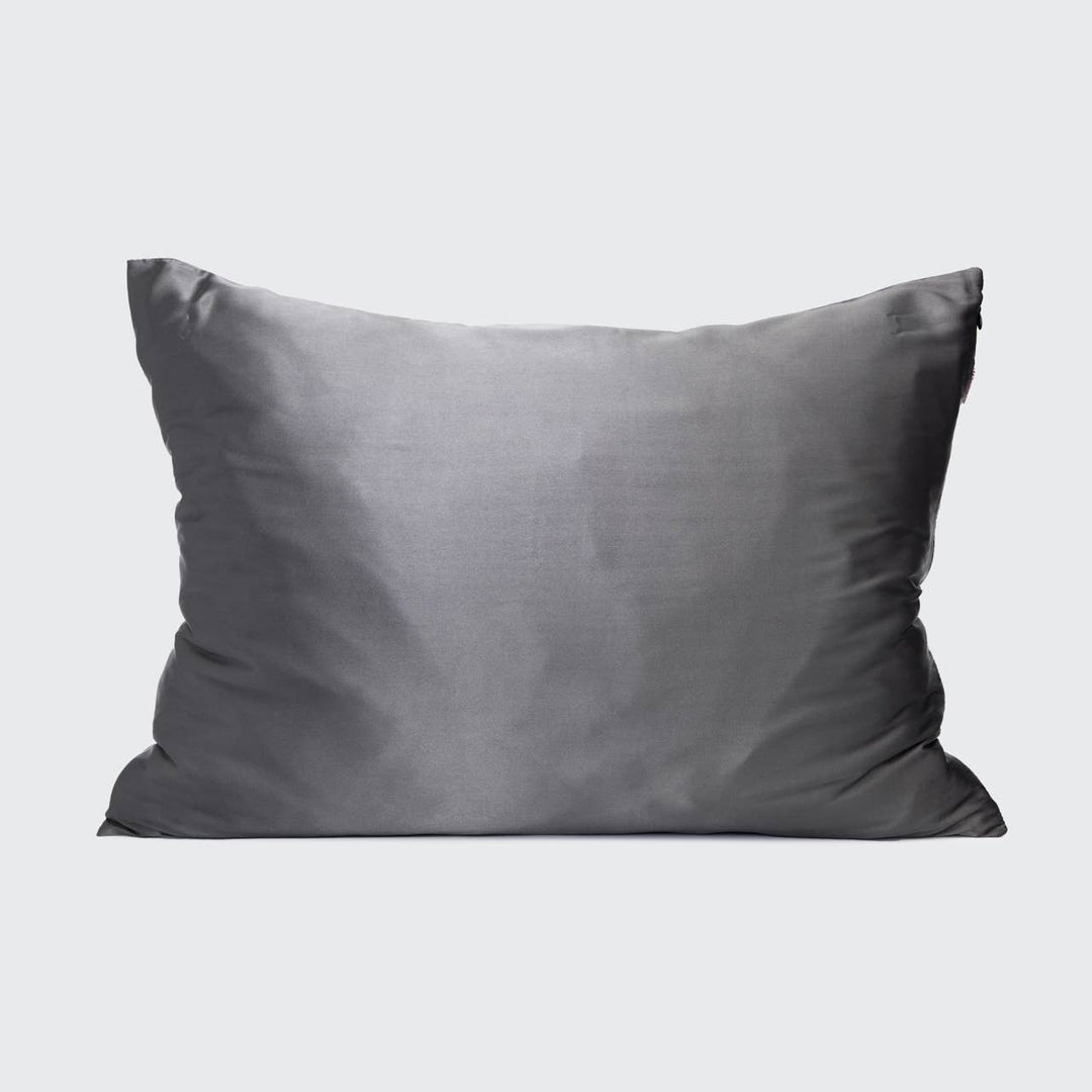 Satin Pillowcase - Charcoal - Something Splendid Co.
