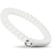 Small Coconut White Hair Ties - Something Splendid Co.