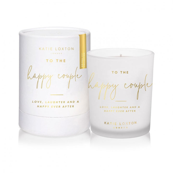 'To The Happy Couple' Candle