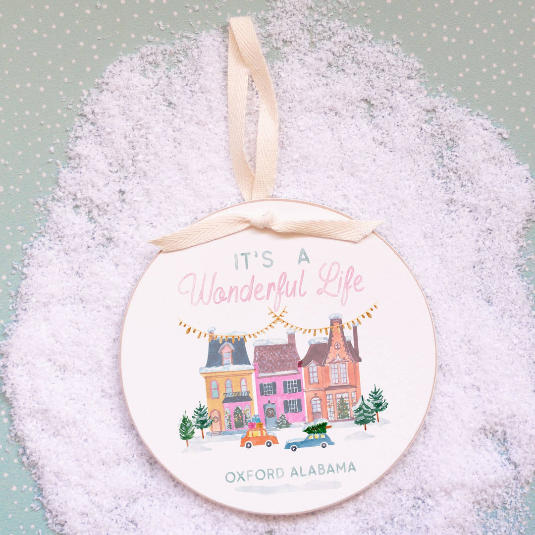 Westfield Ornament, It's A Wonderful Life , Customizable, - Something Splendid Co.