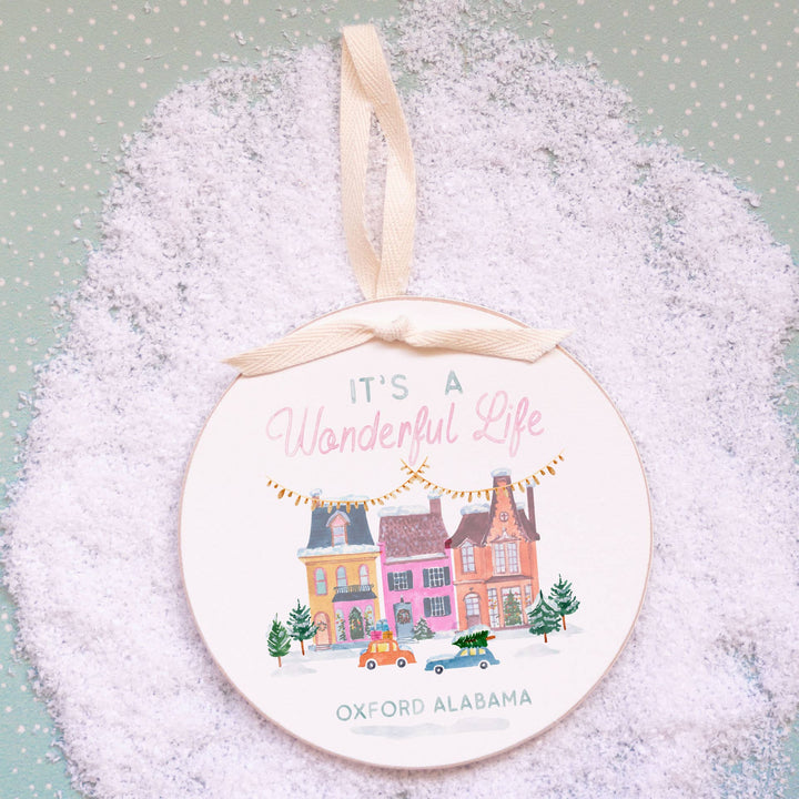Westfield Ornament, It's A Wonderful Life , Customizable, - Something Splendid Co.