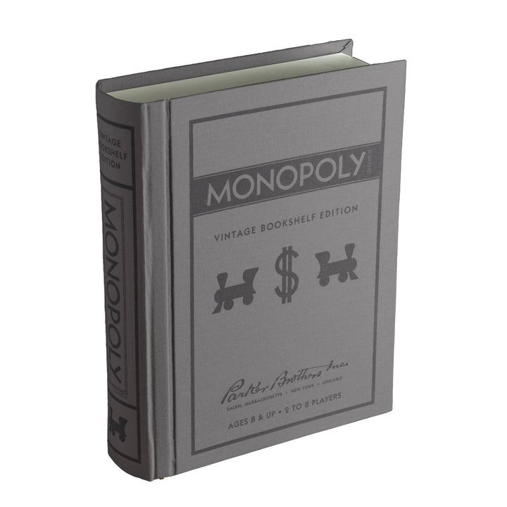WS Game Company Monopoly Vintage Bookshelf Edition - Something Splendid Co.
